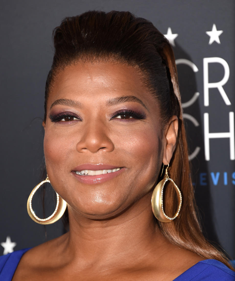 <p>Though many have claimed that Queen Latifah is a lesbian, the rapper and actress has refused to discuss her sexuality.<br /><br />In an 2013 Hollywood Reporter interview, <a href="http://www.huffingtonpost.com/2013/08/11/queen-latifah-talk-show-lesbian-_n_3738326.html">Latifah stated</a>, "I don't feel the need to discuss my private life on this show or any other show," the 43-year-old star told the magazine's Marisa Guthrie. "There's the part of my life that the public and I share together. And there's the part that's mine to keep for myself. And that's mine. For me."</p>