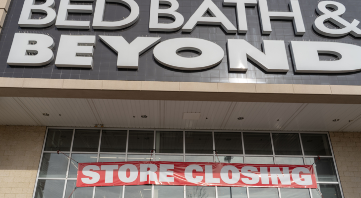 Bed Bath and Beyond (BBBY) closing.