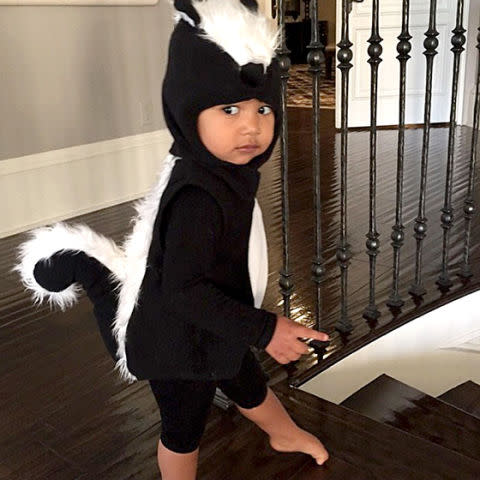 Kim Kardashian and Kanye West's Daughter, North