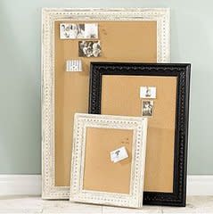 Corkboards, like these Ballard Designs Madison Corkboards ($89) can easily accommodate necklaces,â€¦