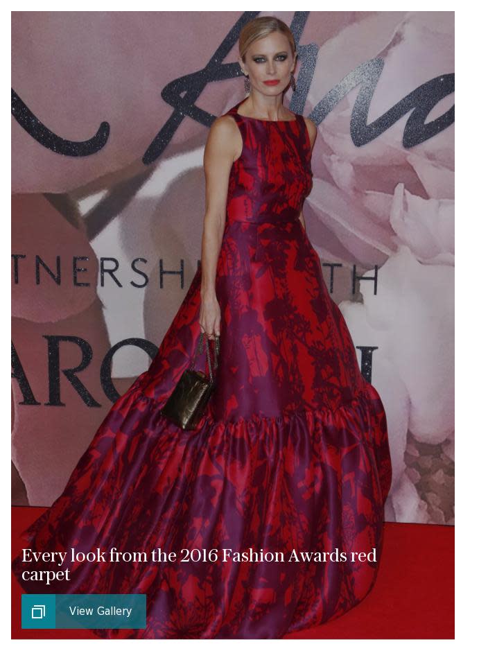 2016 Fashion Awards red carpet best looks