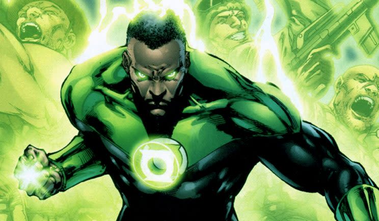 One of the classic Green Lanterns, John Stewart - Credit: DC Entertainment