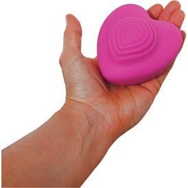 This versatile vibrator can do just about anything.&nbsp;Feel free to lay&nbsp;on top of it, slip it into a pair of underwear&nbsp;or place it between bodies.<br /><br />$69, Babeland. <a href="http://www.babeland.com/heart-throb/d/4658" target="_blank">Buy it here</a>.