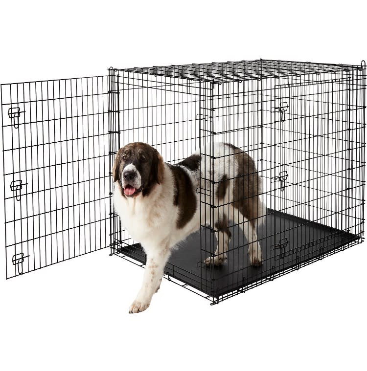 Frisco XX-Large Heavy Duty Double Door Dog Crate. (Photo: Chewy)