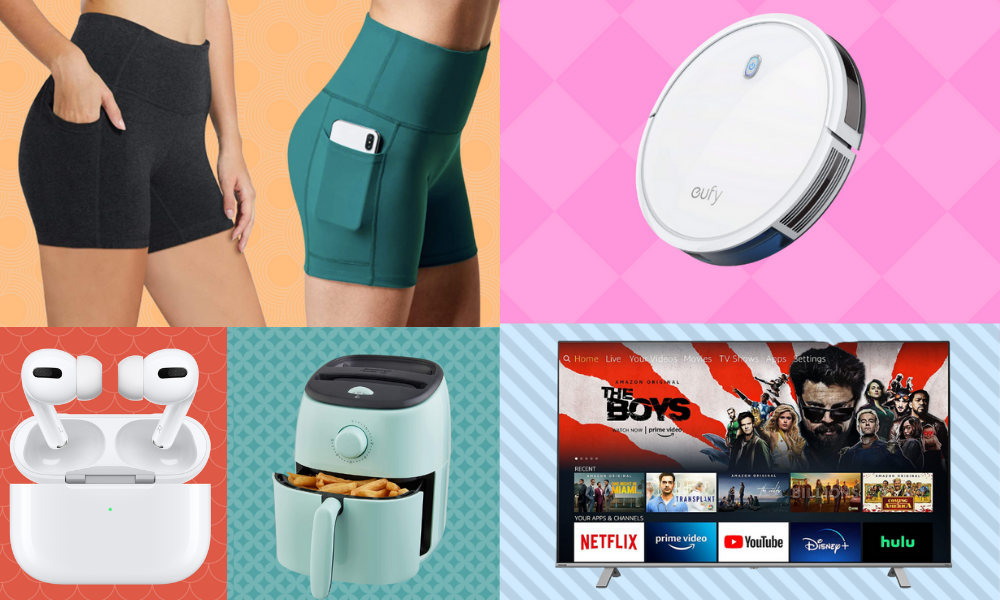 Score nearly 50 percent off everything from AirPods to leggings. (Photo: Amazon)