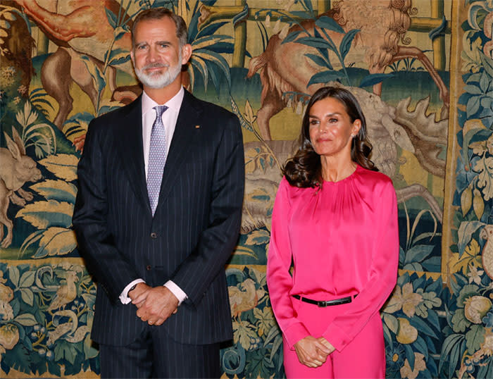 Don Felipe y doña Letizia