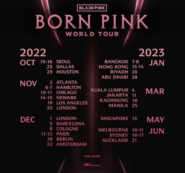 BLACKPINK to perform in Malaysia in March 2023