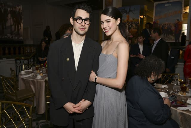 Michael Kovac/Getty Jack Antonoff and Margaret Qualley at the AFI Awards