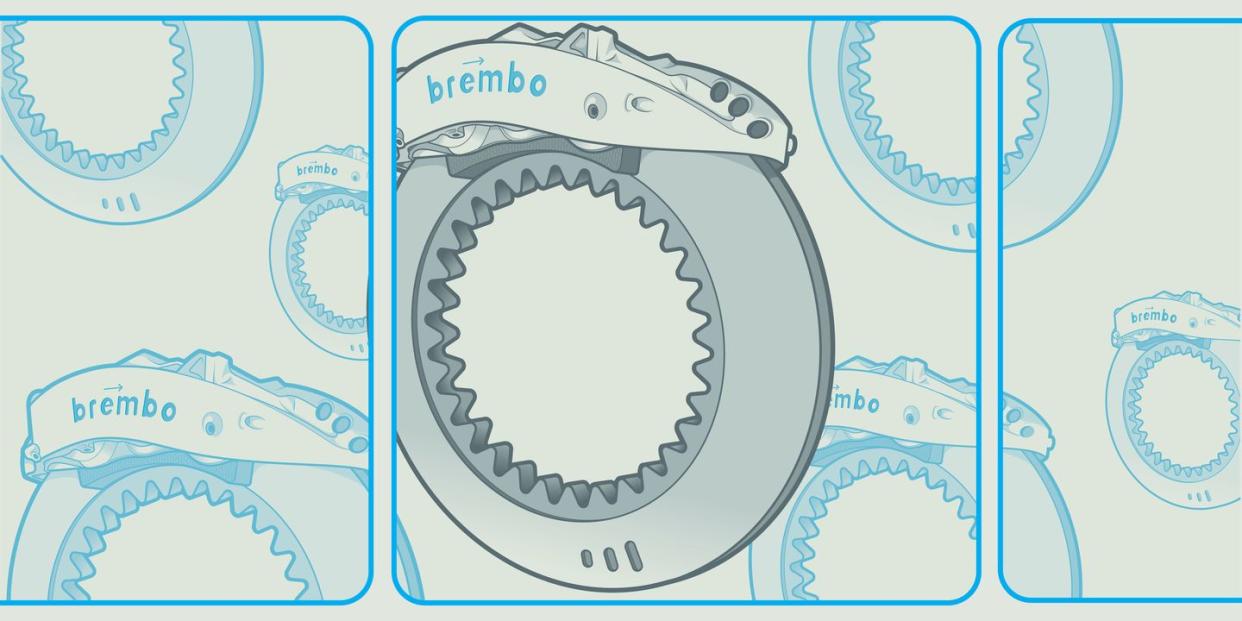 brembo brake illustration