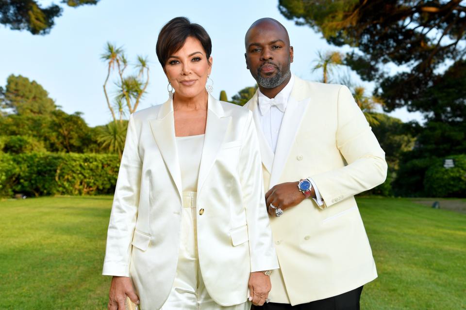 Kris Jenner and Corey Gamble