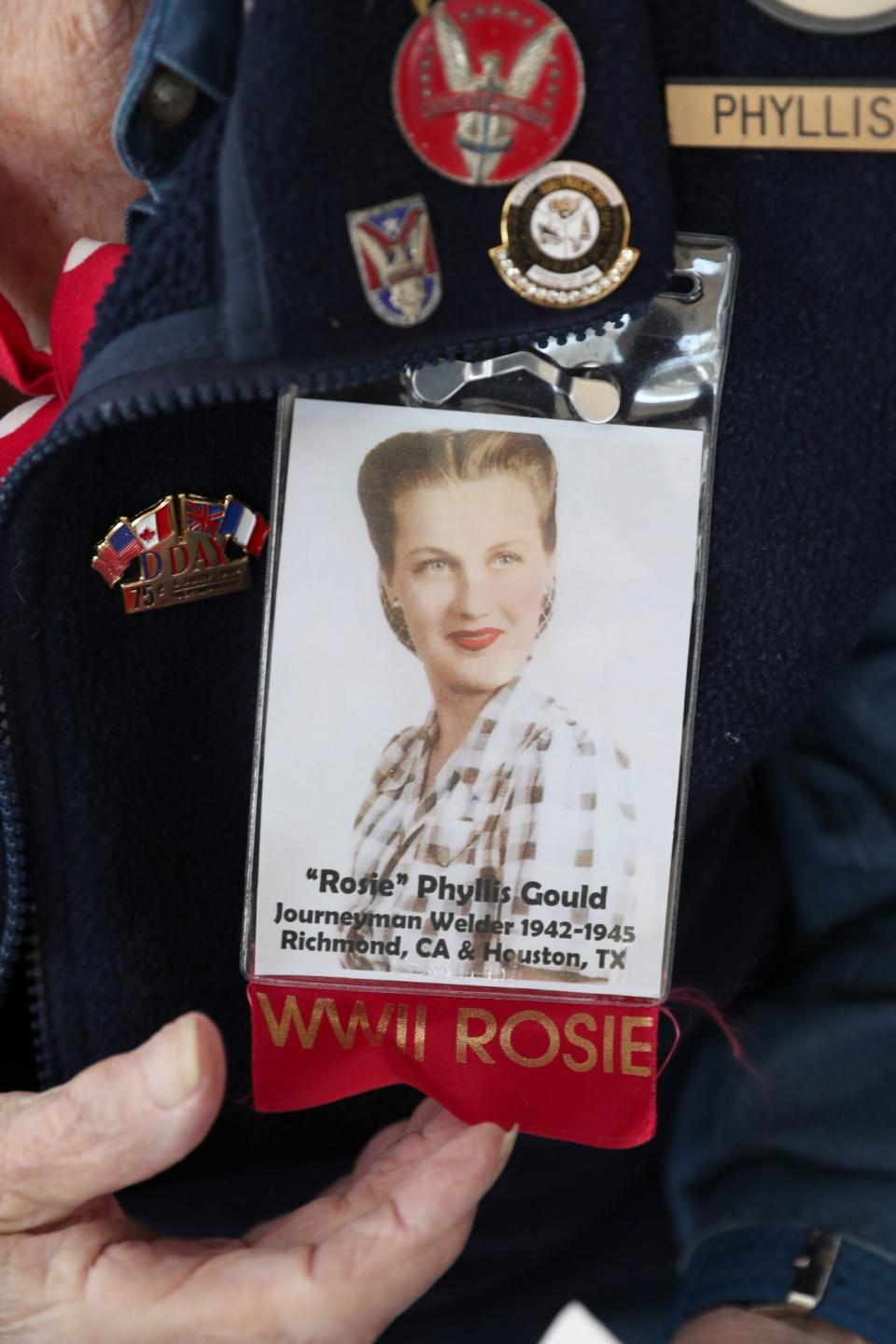 Original Rosie the Riveter Phyllis Gould