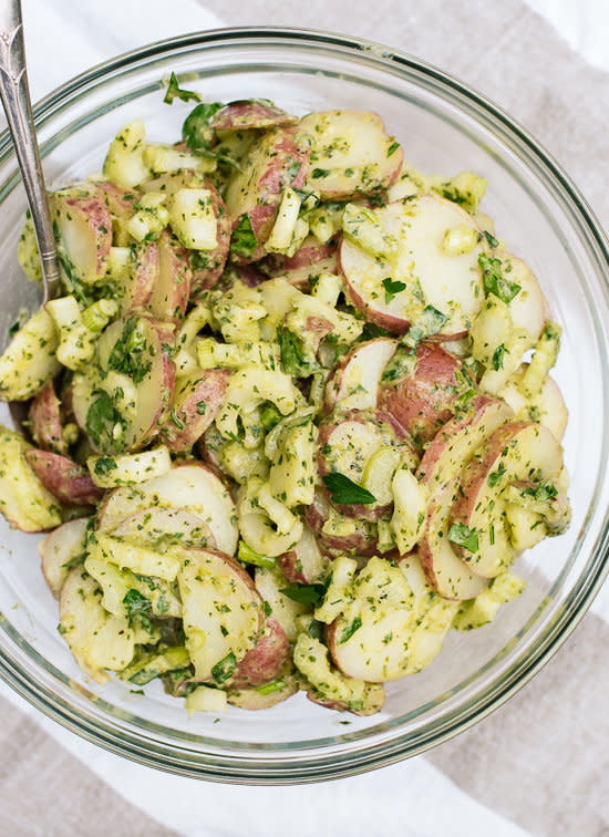 <strong>Get the <a href="http://cookieandkate.com/2015/herbed-red-potato-salad-recipe/" target="_blank">Herbed Red Potato Salad recipe</a>&nbsp;from Cookie + Kate</strong>