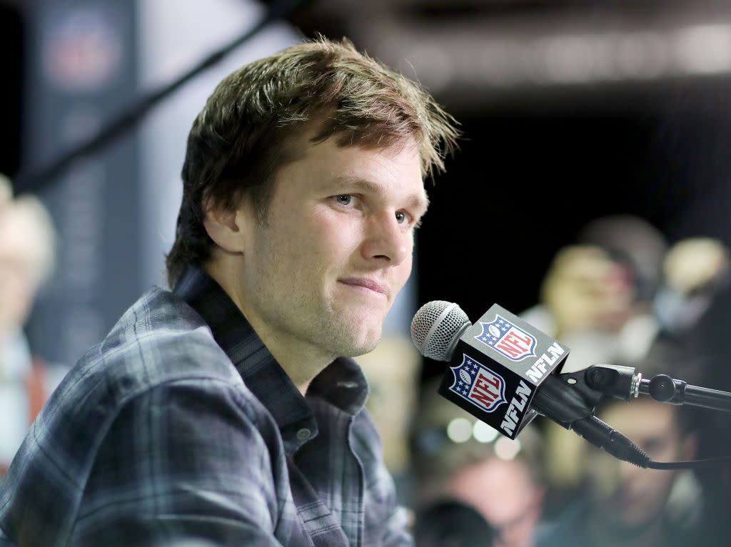 New England Patriots quarterback Tom Brady faces more questions. (Getty Images)