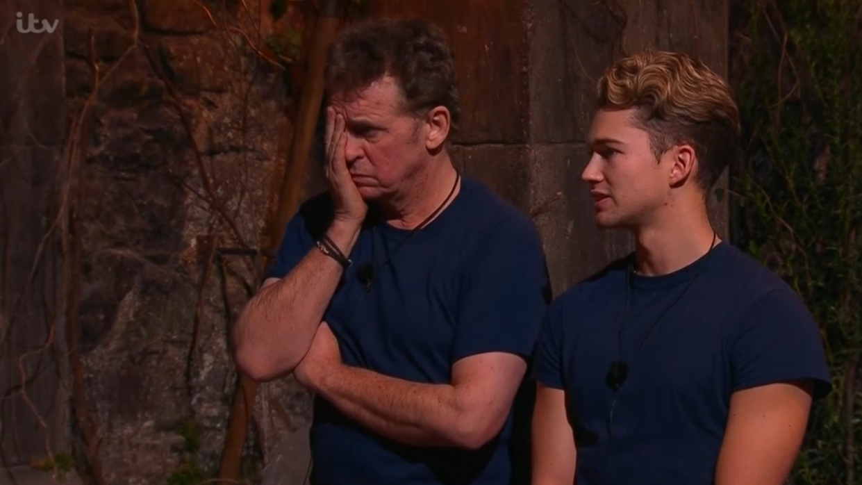 Shane Richie and AJ Pritchard (ITV screengrab)