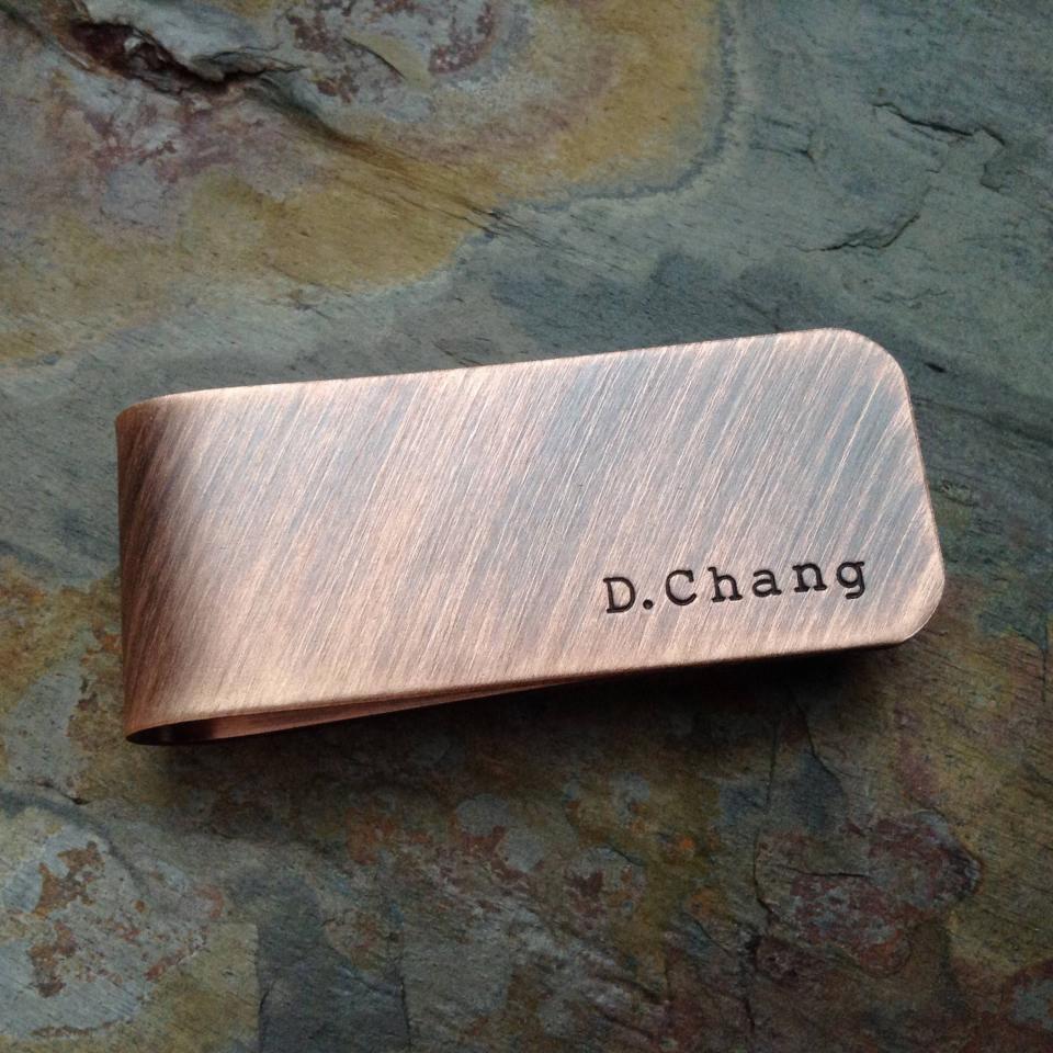 Personalized Money Clip