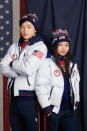 <p>Nicknamed “Shib Sibs,” siblings Alex and Maia Shibutani are destined for stardom on the Olympic ice, competing in the ice dance event in the figure-skating category. (Photo: courtesy of Ralph Lauren) </p>