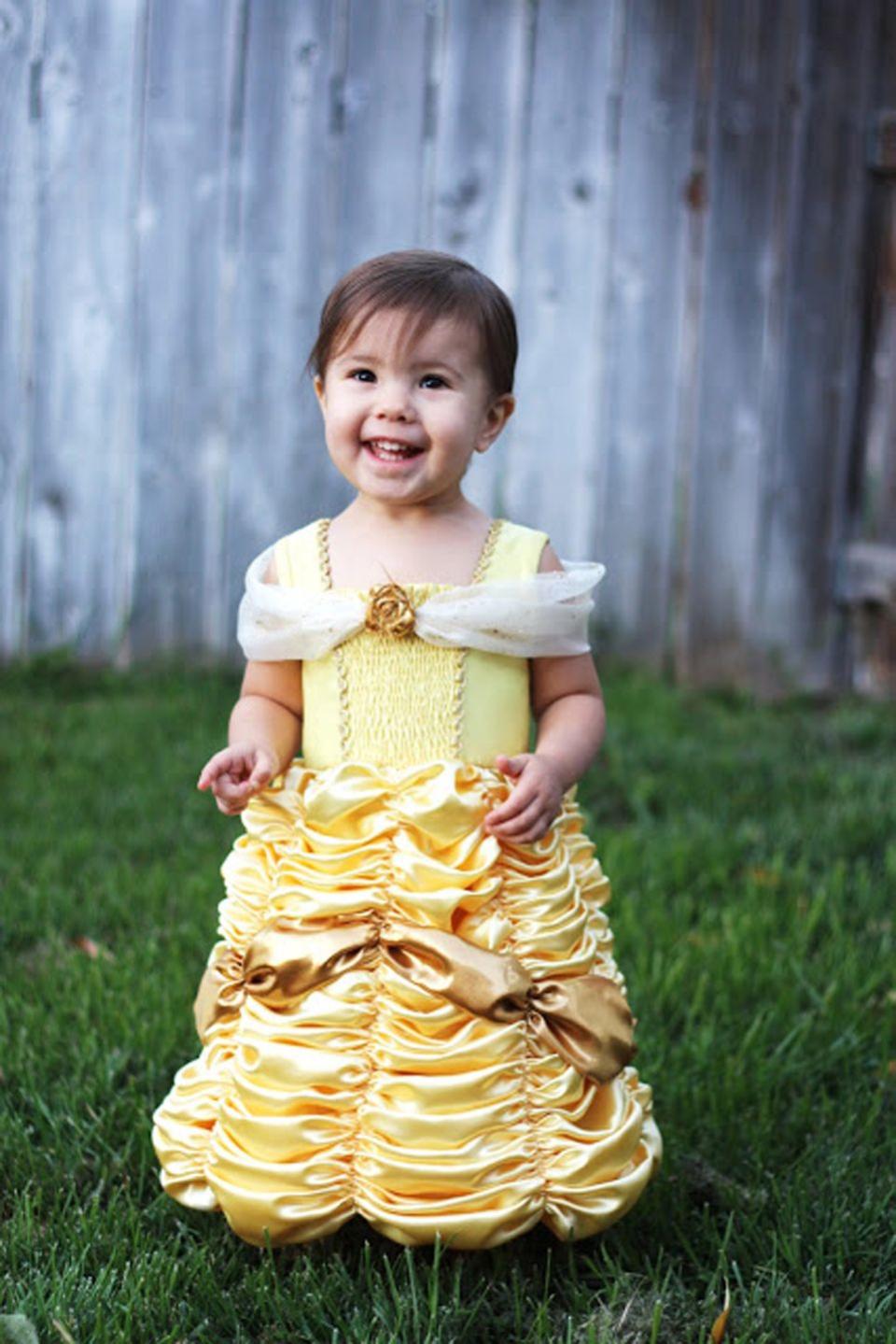 DIY Belle Princess Dress