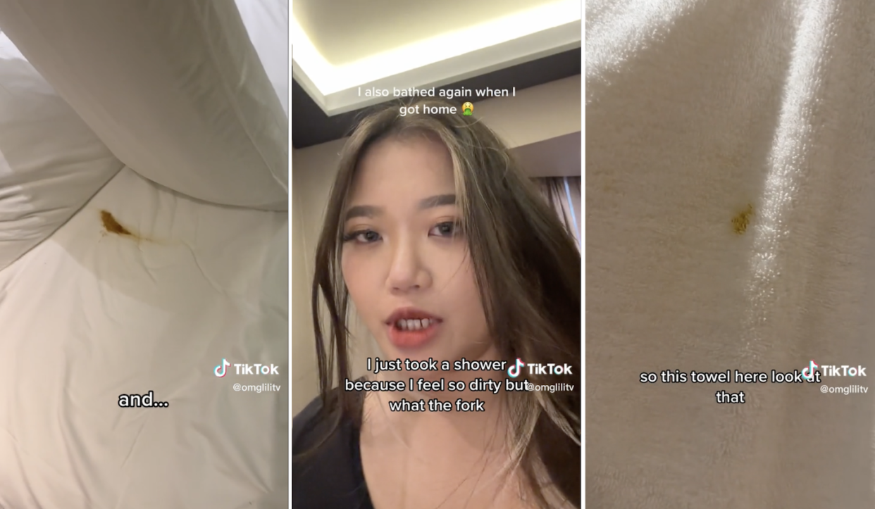 Screengrabs of TikTok video by user @omglilitv (Photos: TikTok)