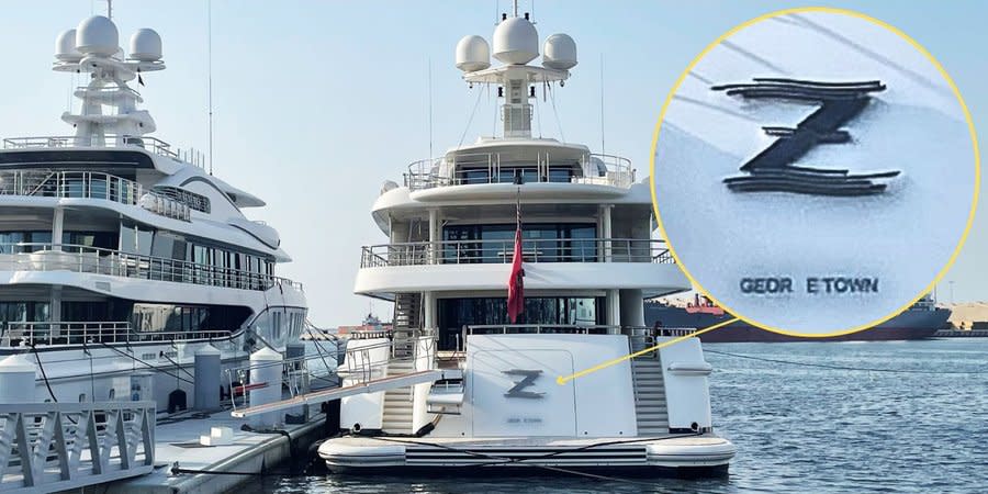 Even after 16 months of a full-scale invasion, Konstantin Zhevago has no plans to change the name of his yacht Z