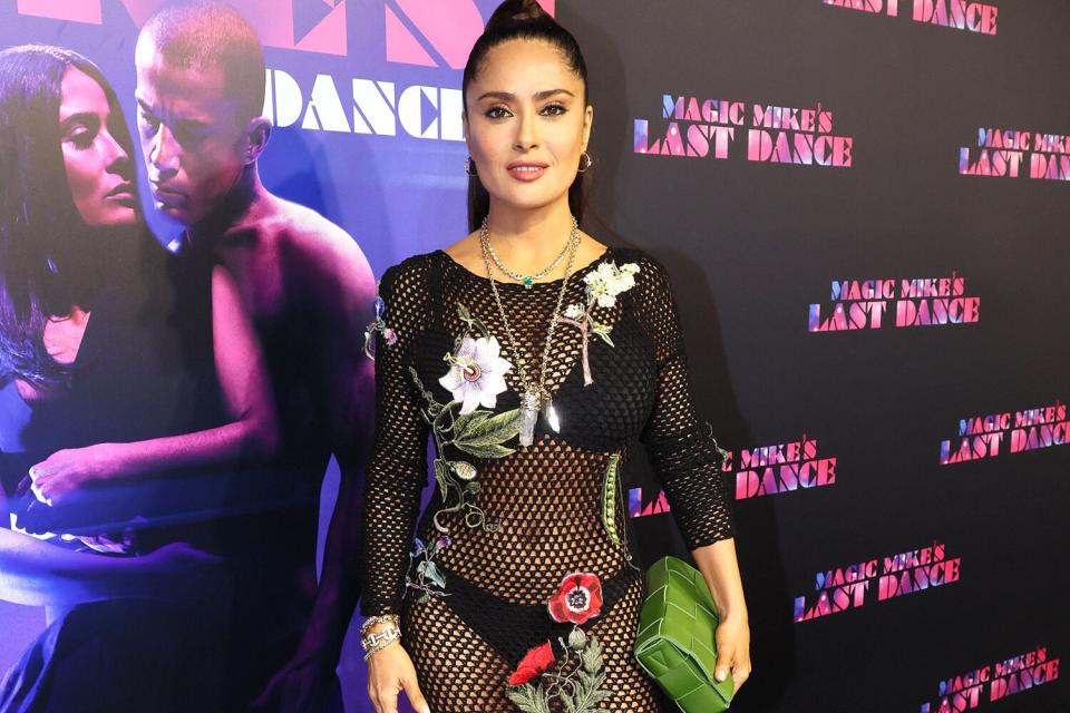 Salma Hayek Warner Bros. Pictures presents MAGIC MIKE'S LAST DANCE World Premiere