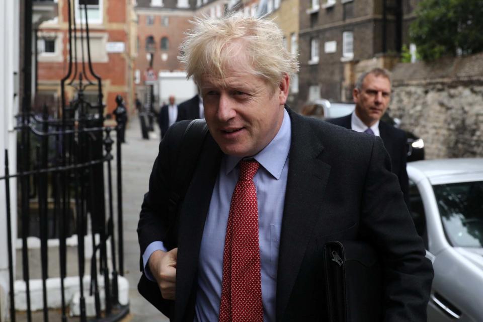 Senior Tories have moved to protect Boris Johnson from being toppled as leader for at least a year (REUTERS)
