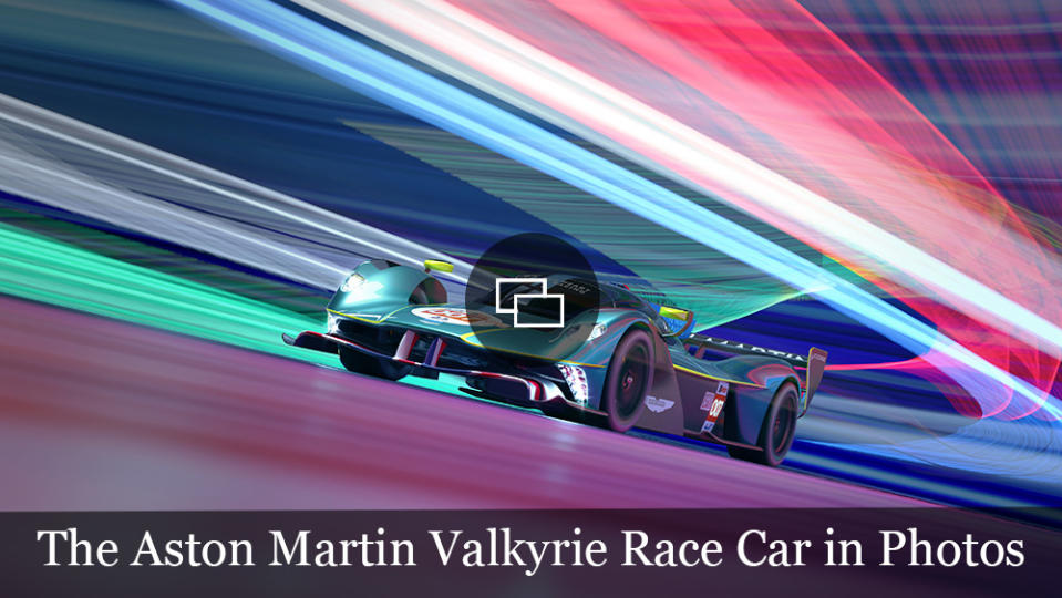 The Aston Martin Valkyrie Race Car in Photos