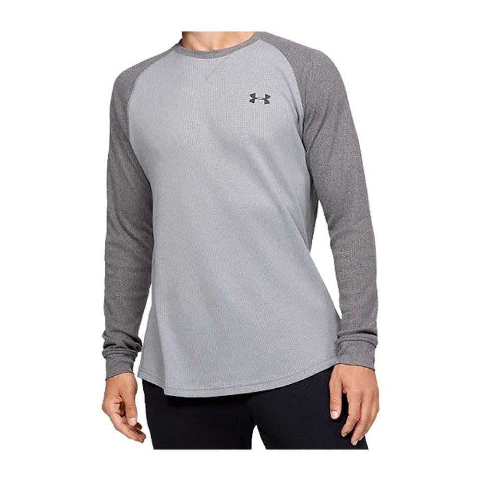 Under Armour Men's UA Waffle Crew Long Sleeve Shirt