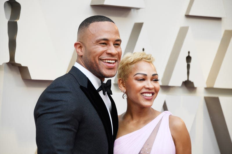 DeVon Franklin, left and Meagan Good attend the 91st Annual Academy Awards at Hollywood and Highland on February 24, 2019 in Hollywood, California. - Photo: Frazer Harrison (Getty Images)