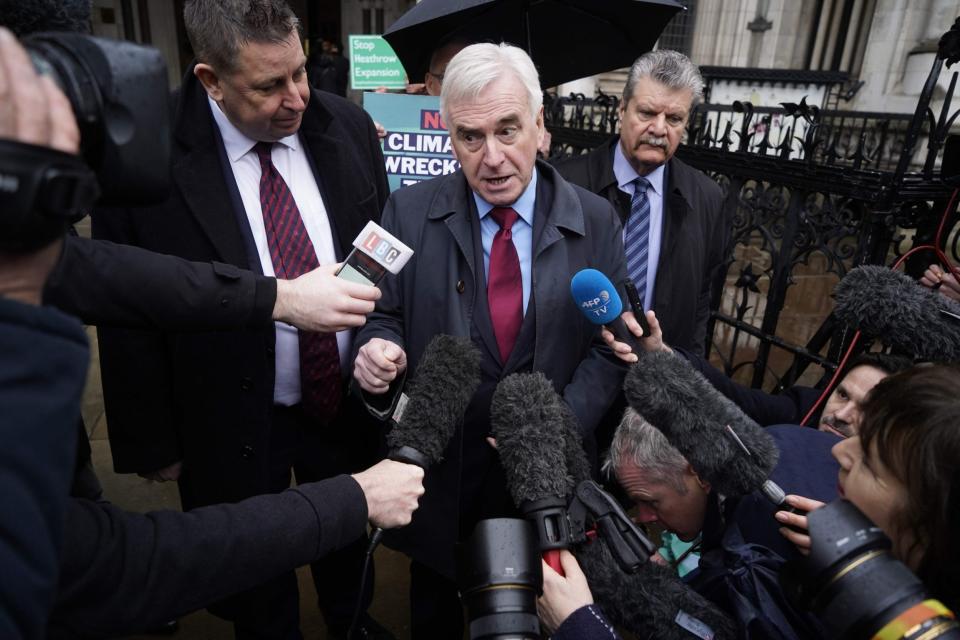 John McDonnell welcomed the decision (AFP via Getty Images)