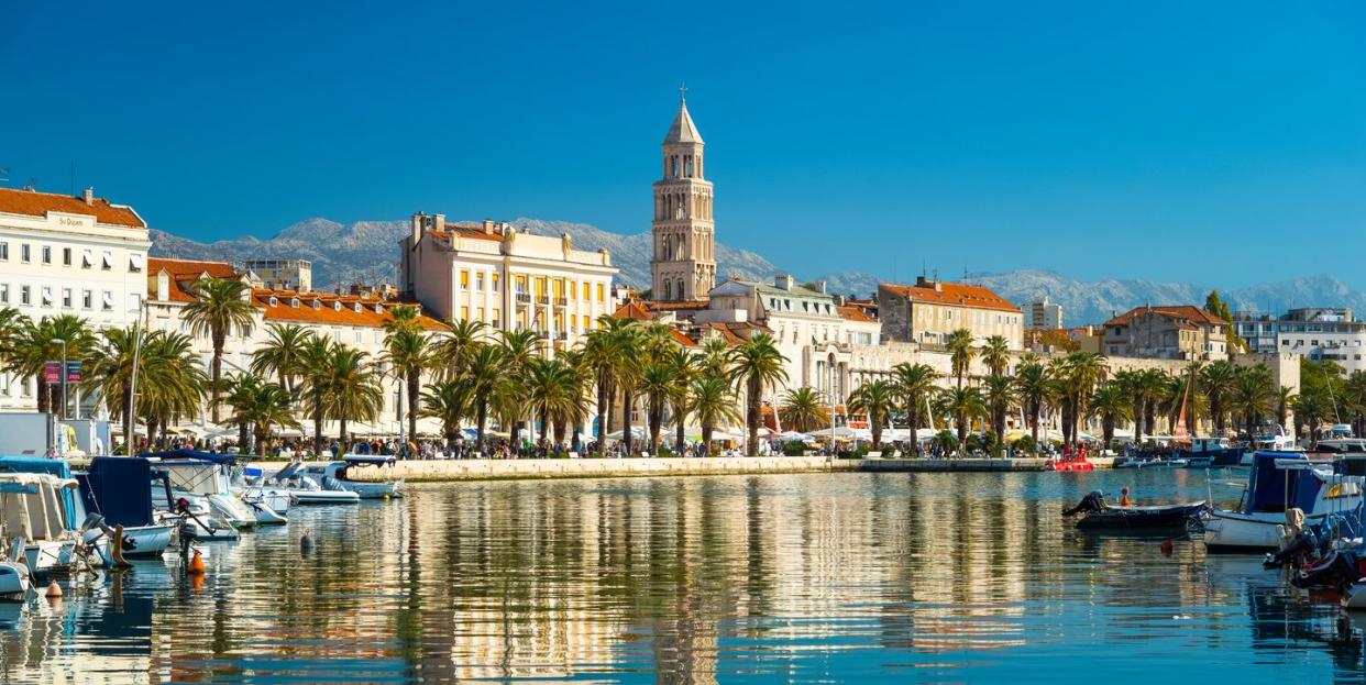 split is a town on croatia