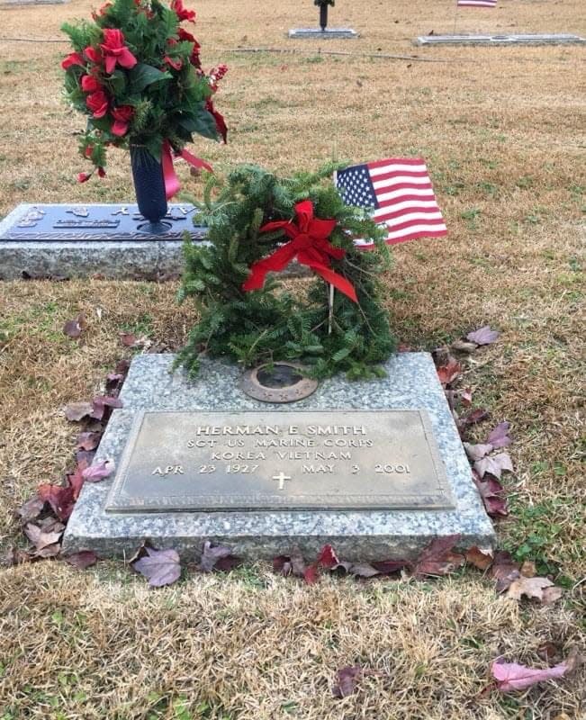 Over 2,000 Christmas wreaths and American flags were placed at veterans' graves across Screven County as part of Wreaths Across America in 2020.