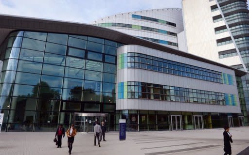 A general view of the Queen Elizabeth Hospital in Birmingham. A 14-year-old Pakistani girl who was shot in the head by the Taliban could make a "good recovery", doctors treating her in the hospital said