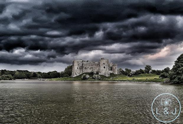 Western Telegraph: Carew Castle. Picture: Liam Woolley