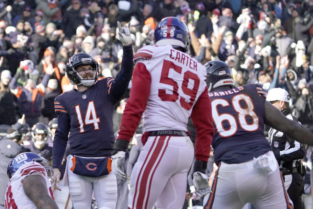 Bears rout Giants 29-3 in home finale