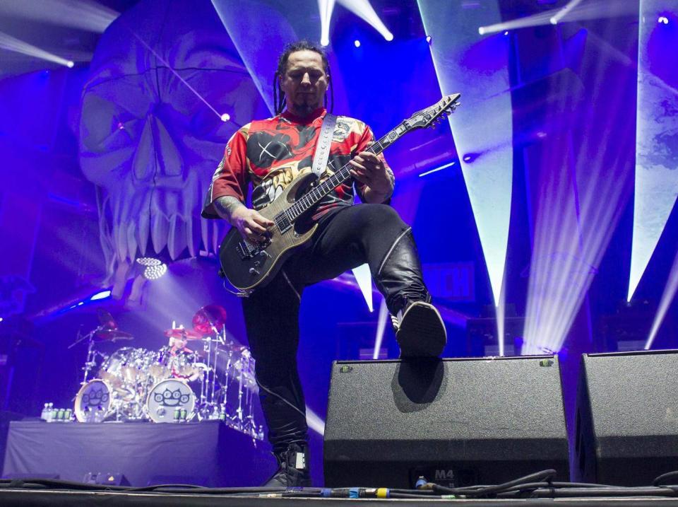 Five Finger Death Punch guitarist Zoltan Bathory (Patrick Franck)