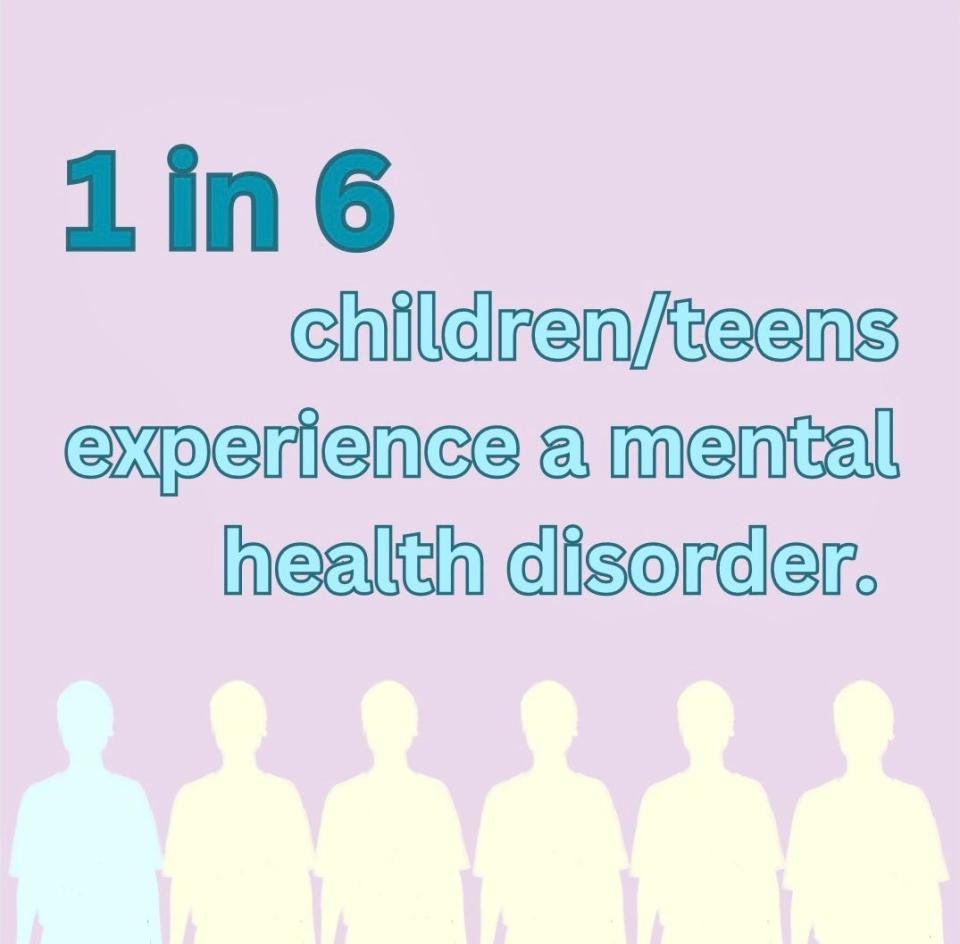 According to the National Alliance on Mental Illness, one in six teenagers suffers from mental illness. These illnesses include but are not limited to depression, anxiety, bipolar disorder and ADHD.