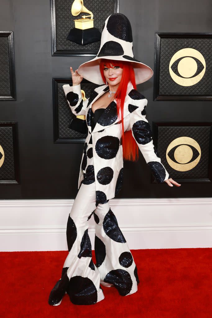 LOS ANGELES, CALIFORNIA - FEBRUARY 05: Shania Twain attends the 65th GRAMMY Awards on February 05, 2023 in Los Angeles, California. (Photo by Matt Winkelmeyer/Getty Images for The Recording Academy)