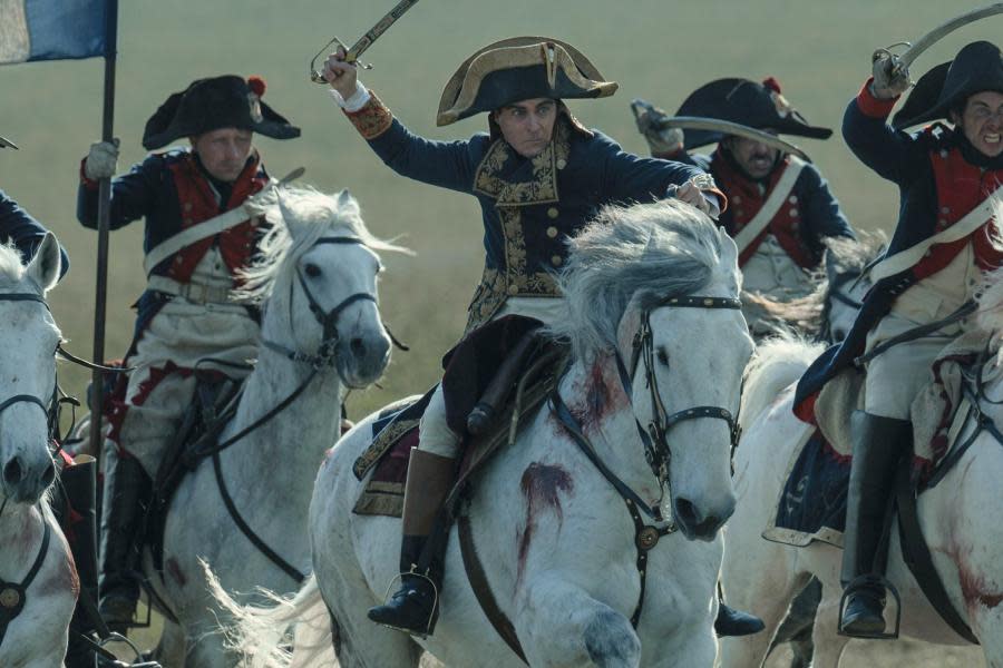 CinemaCon 2023: se revela espectacular escena de batalla de Napoleón con Joaquin Phoenix