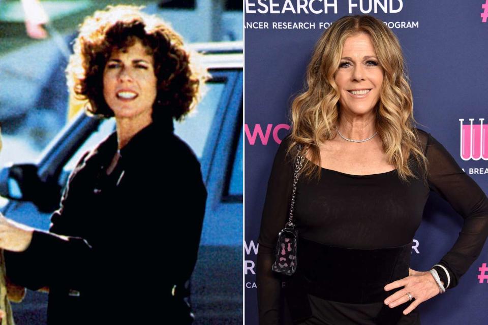 <p>Though Rita Wilson had already been married to Tom Hanks for five years by the time <em>Sleepless in Seattle</em> was released, Wilson played her husband's sister, Suzy, in the film. Before the movie, she had made appearances on shows like <em>M*A*S*H, Bosom Buddies, <a href="https://people.com/tv/whos-the-boss-cast-where-are-they-now-photos/" rel="nofollow noopener" target="_blank" data-ylk="slk:Who's the Boss?;elm:context_link;itc:0;sec:content-canvas" class="link ">Who's the Boss?</a> </em>and more. </p> <p>Wilson continued to act and produce theater, television and films. She had recurring roles on series like <a href="https://people.com/tag/girls/" rel="nofollow noopener" target="_blank" data-ylk="slk:Girls;elm:context_link;itc:0;sec:content-canvas" class="link "><em>Girls</em></a> and <em><a href="https://people.com/tag/the-good-wife/" rel="nofollow noopener" target="_blank" data-ylk="slk:The Good Wife;elm:context_link;itc:0;sec:content-canvas" class="link ">The Good Wife</a>, </em>as well as starred in movies like <em>Now and Then</em> (1995)<em>, </em><em>Raise Your Voice </em>(2004) and <em>My Big Fat Greek Wedding 2</em> (2016). Wilson is also <a href="https://people.com/music/rita-wilson-talks-til-youre-home-sebastian-yatra/" rel="nofollow noopener" target="_blank" data-ylk="slk:an accomplished singer;elm:context_link;itc:0;sec:content-canvas" class="link ">an accomplished singer</a> and has released five albums.</p> <p>Wilson has two children with Hanks.</p>