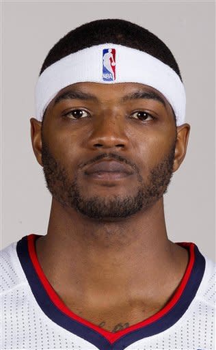 FILE - In this Oct. 1, 2012, file photo, Atlanta Hawks forward Josh Smith poses for a portrait during NBA basketball media day in Atlanta. The Hawks could soon face an important decision with Smith about a week remaining before the Feb. 21 trade deadline. General manager Danny Ferry said Wednesday the team would consider an opportunity that makes sense for the long-term future of the team. (AP Photo/John Bazemore, File)