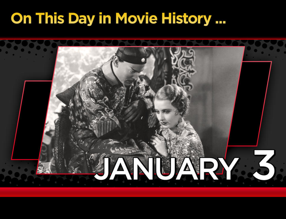 on this day in movie history January 3