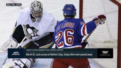 Martin St. Louis scores on Mother’s Day, three days after Mom passes away, on this iconic day in NY sports history