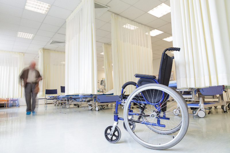 Wheelchair in Hospital