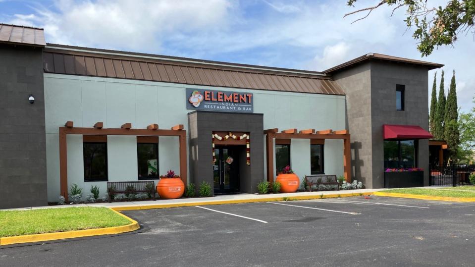 5th Element Indian Restaurant & Bar opened April 29 at its new location, 10208 Buckhead Branch Drive in St. Johns Town Center. It relocated there from 9485 Baymeadows Road.