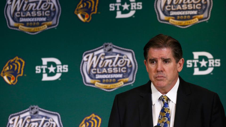 The Preds aren't eyeing a coaching change anytime soon. (Photo by Eliot J. Schechter/NHLI via Getty Images)