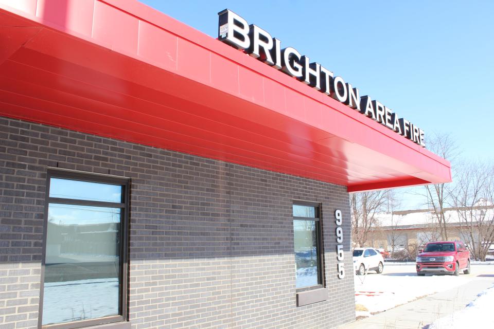 The new Brighton Area Fire Authority is at 9955 Weber St. in Brighton Township.