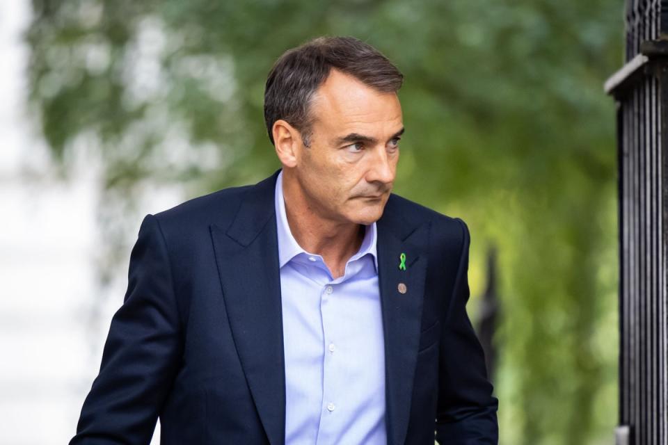 BP has seen its shares weather the storm caused by the shock departure of boss Bernard Looney after he admitted failing to disclose the extent of past relationships with colleagues (PA) (PA Archive)