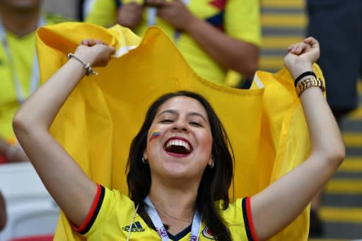 21,000 Colombia fans have made the trip to Russia