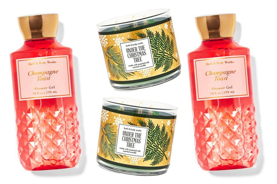 Bath and Body Works Holiday Scents