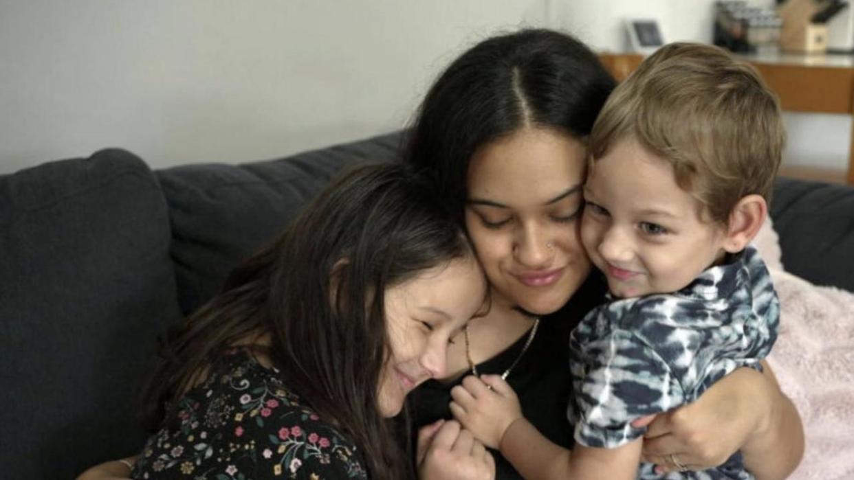 The mother-of-two's health struggles have affected her whole family. Photo: A Current Affair.